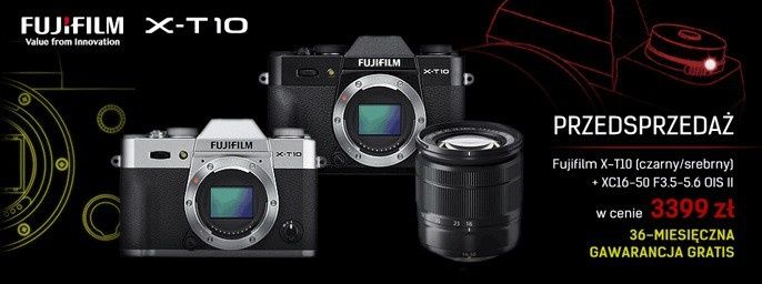 Przedsprzedaż aparatu Fujifilm X-T10