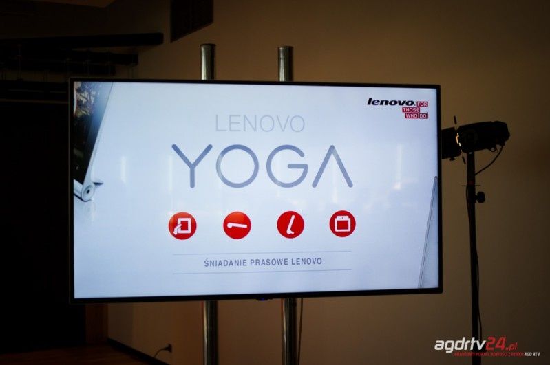Śniadanie prasowe Lenovo - Nowa seria tabletów YOGA [fotorelacja] [video] - 10.10.2014