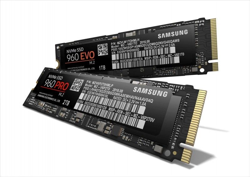 Najbardziej wydajne dyski SSD 960 PRO i EVO od Samsung Electronics