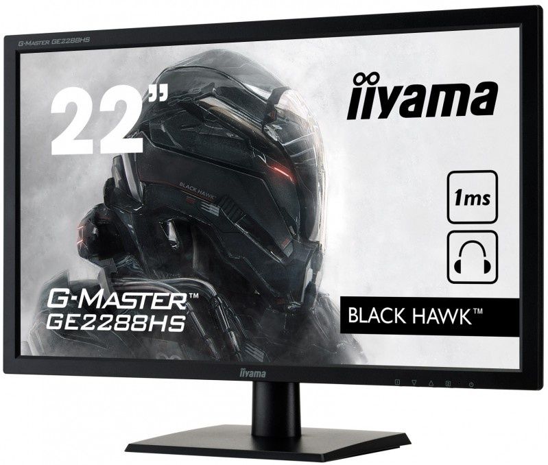 Rodzina monitorów iiyama G-MASTER powiększa się o Black Hawk GE2288HS-B1