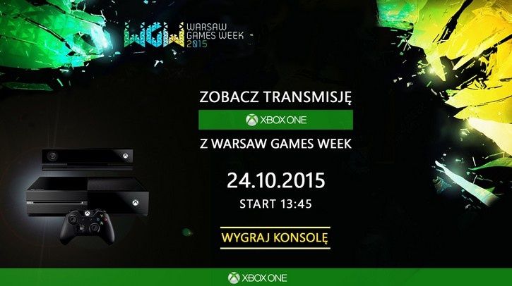 Xbox zaprasza na transmisję na żywo z Warsaw Games Week na kanale Twitch Xbox Polska