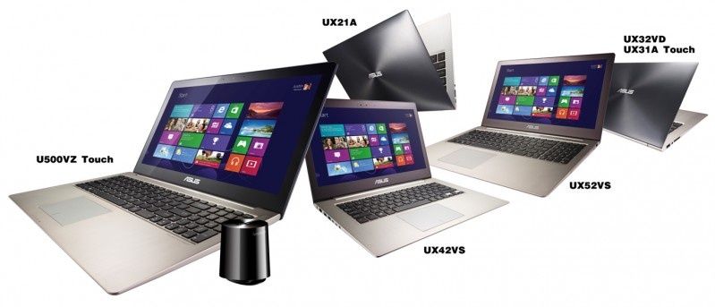 ASUS prezentuje nowe modele ultraprzenośnych notebooków