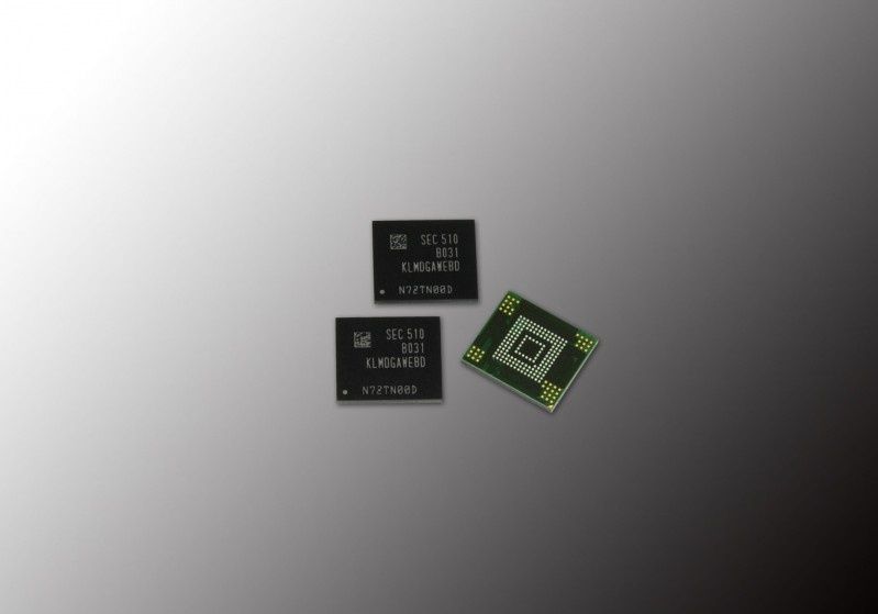 Samsung wprowadza nową pamięć masową flash 128 GB 3-bit NAND dla urządzeń mobilnych