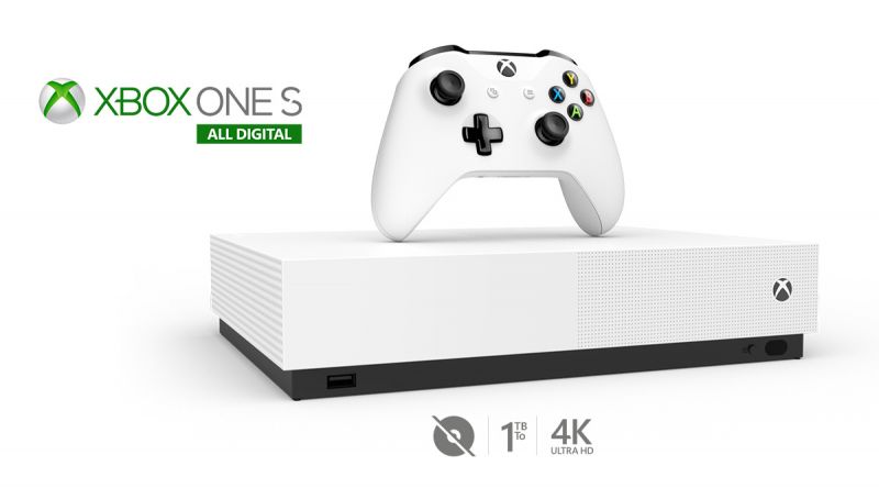 Rodzinę urządzeń Xbox One powiększa konsola Xbox One S All-Digital Edition
