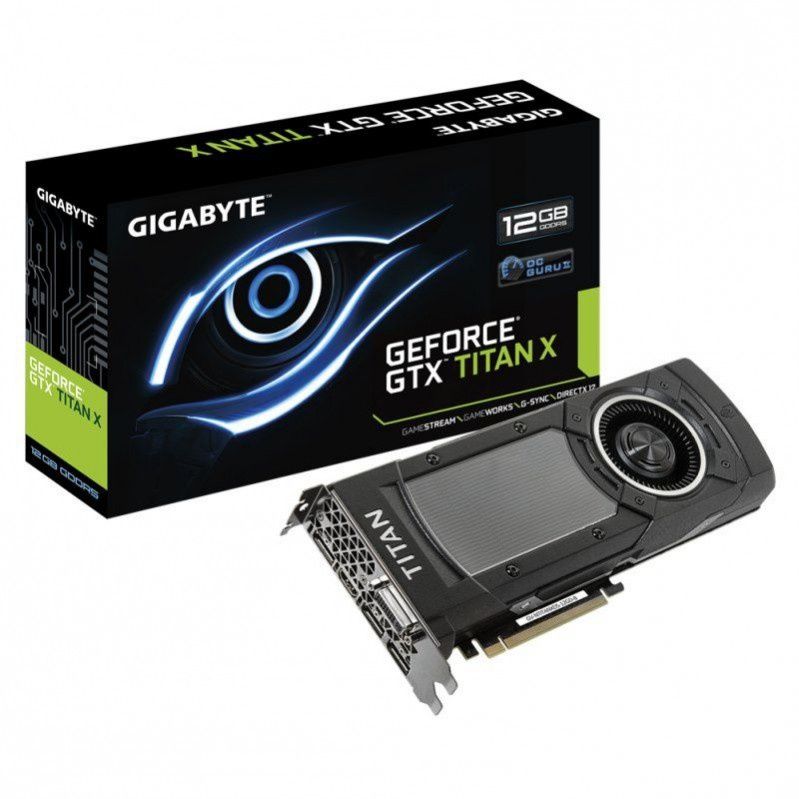 GIGABYTE GeForce GTX Titan X -- karta graficzna dla entuzjastów