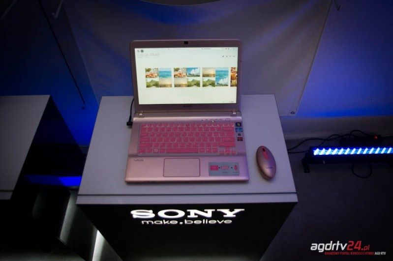 Fotorelacja z imprezy promującej wprowadzenia na polski rynek nowej serii laptopów marki Sony Vaio