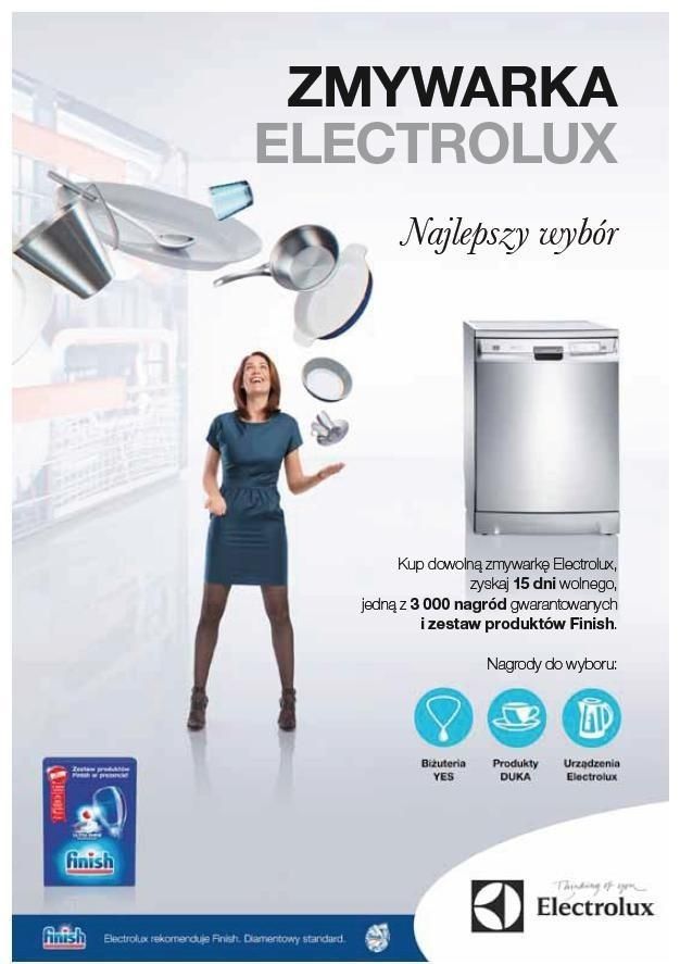 Nowa promocja Electrolux - zyskaj 15 dni wolnego