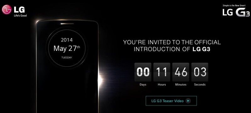 Premiera LG G3 na żywo (streaming live od godz. 19.00)