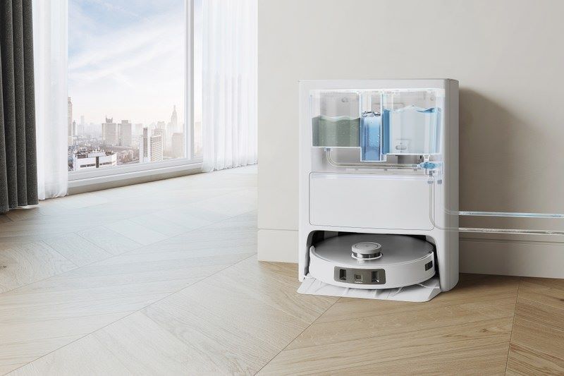 Ecovacs prezentuje Deebota T20 OMNI. To robot czyszczący z technologią prania mopa w gorącej wodzie i funkcją automatycznego podnoszenia go na dywanach