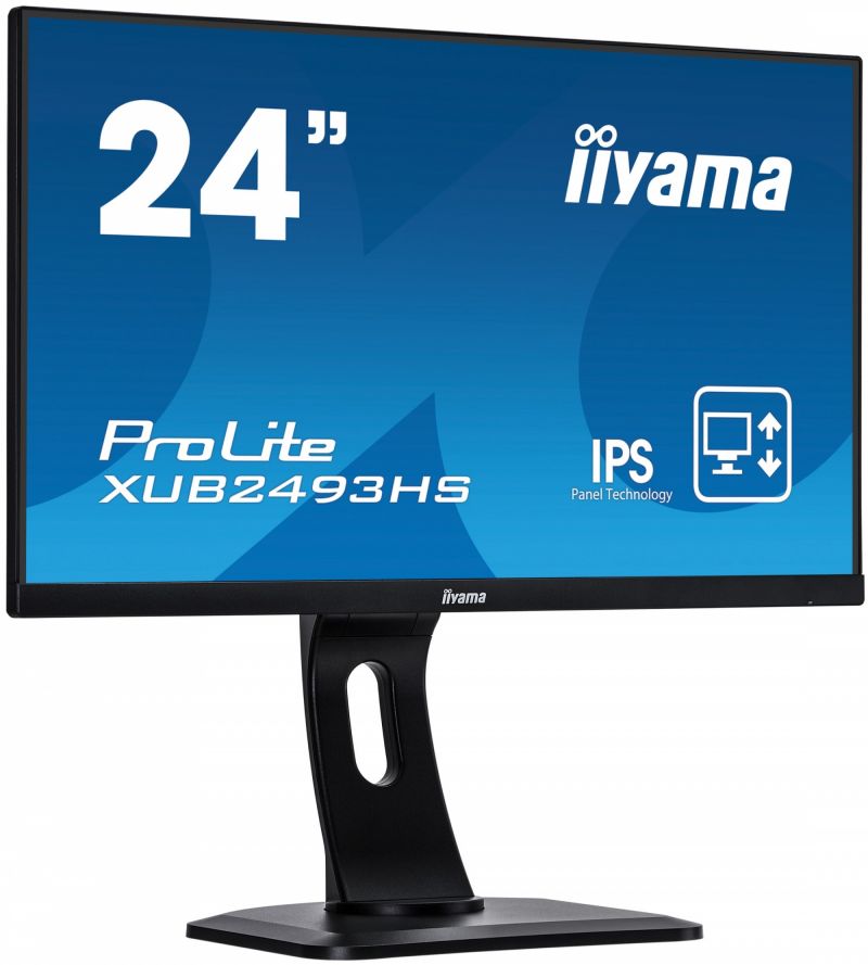 iiyama ProLite XUB2493HS-B1: 24-calowy monitor z biurowym zacięciem