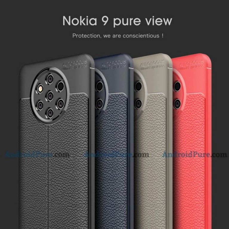 Obudowy do smartfonów Nokia 9 wyglądają tak...