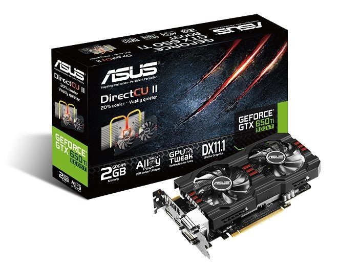 ASUS GeForce GTX 650 Ti BOOST DirectCU II - nowa propozycja dla graczy
