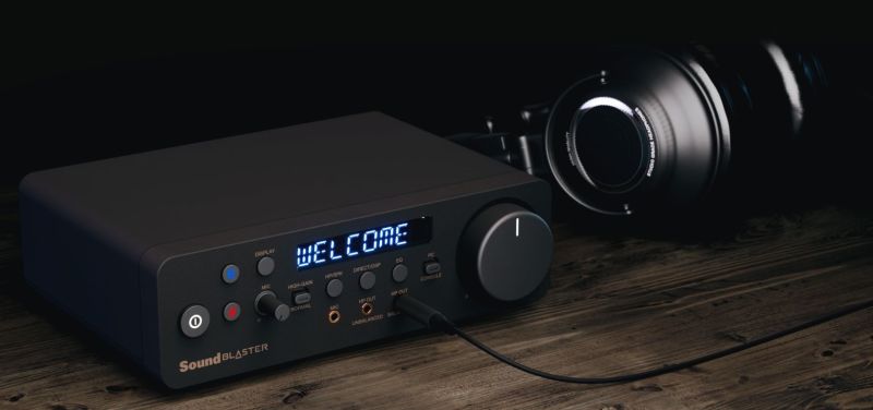 Creative Sound Blaster X5  Zewnętrzna karta dźwiękowa USB Hi-Res Dual DAC z w pełni zbalansowanym wzmacniaczem słuchawkowym Xamp