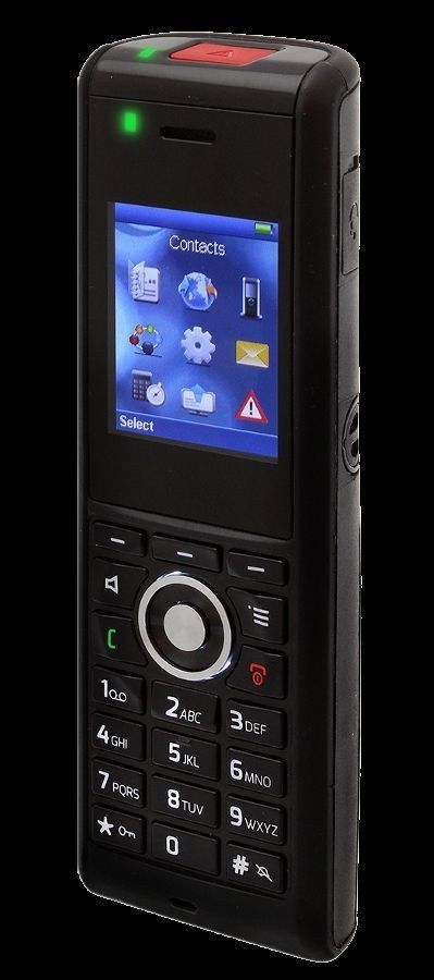 Bezprzewodowy telefon RTX8830 z funkcją ochrony pracownika 