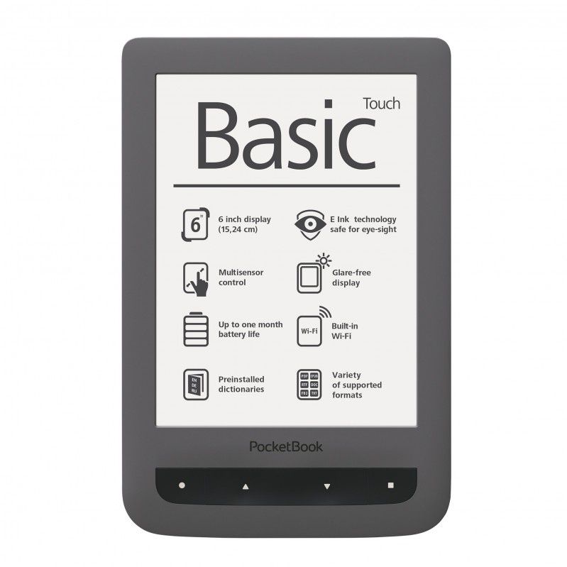 PocketBook 624 Basic Touch- szybszy, czulszy na dotyk, tańszy