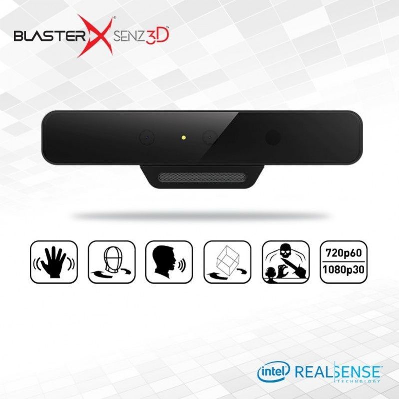 Kamera internetowa BlasterX SENZ3D  już na polskim rynku