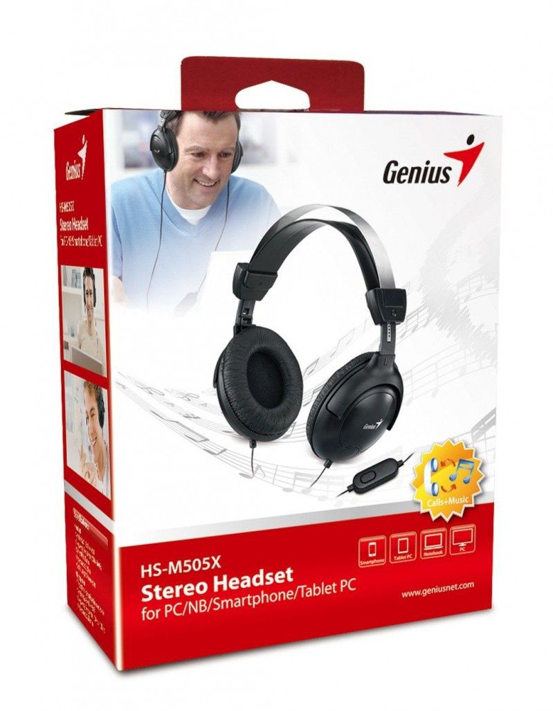 Genius HS-M505X - słuchawki dla mobilnych