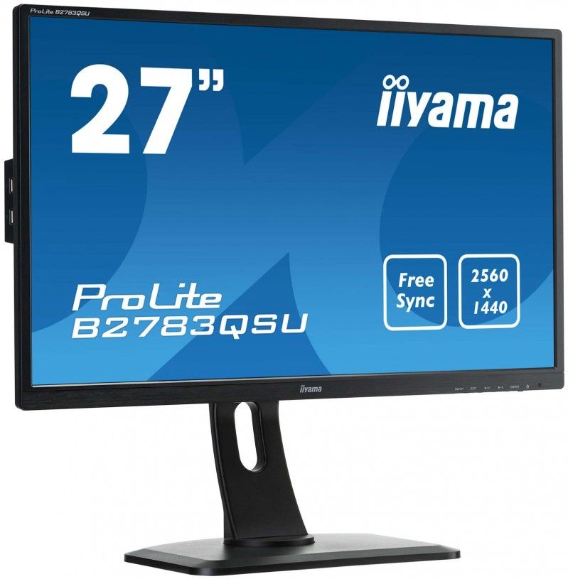 Nowy monitor iiyama B2783QSU-B1 z technologią FreeSync