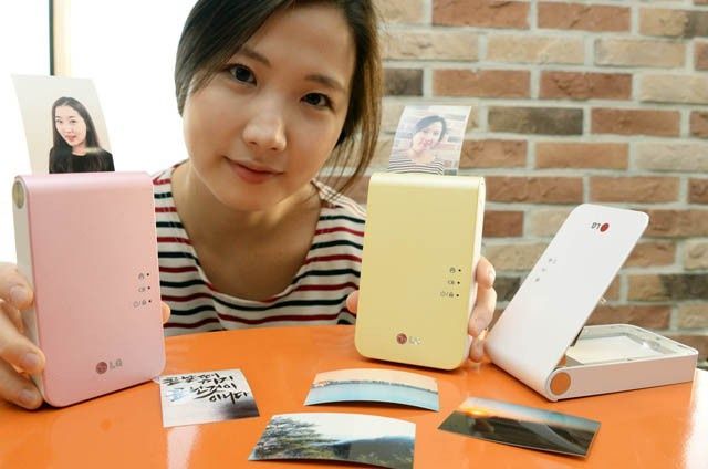 LG Pocket Photo 2 - mała, kieszonkowa drukarka