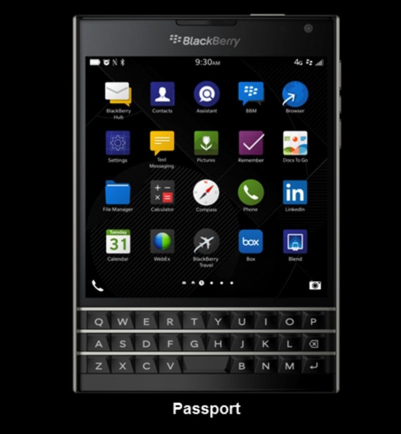 A tak wygląda BlackBerry Passport (wideo)