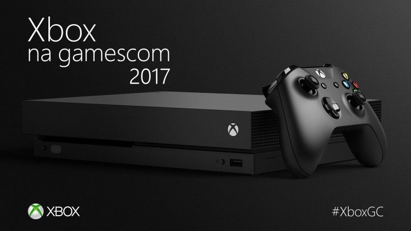 Xbox zaprasza na targi gamescom 2017. Pierwsza publiczna prezentacja konsoli Xbox One X w Europie