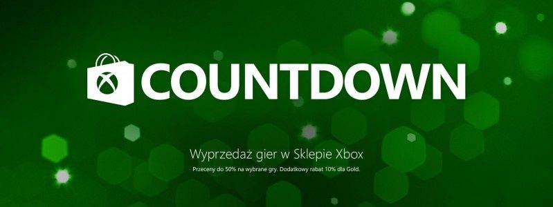 Rusza wyprzedaż gier Countdown Sale w Sklepie Xbox. Zniżki do 50% i codzienne oferty specjalne