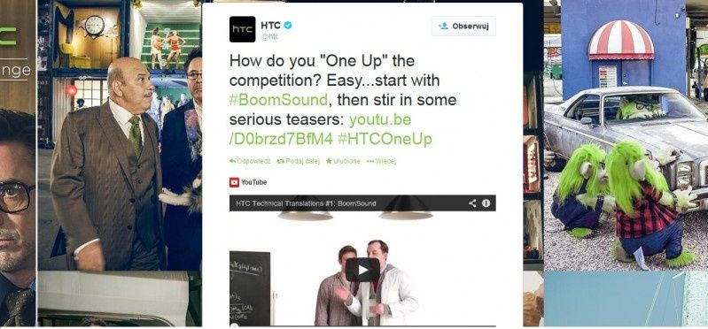 Wideo reklama/zapowiedź HTC M8 (wideo)