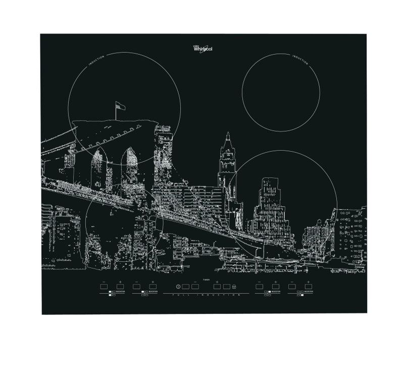 Whirlpool: płyta indukcyjna z grafiką Nowego Jorku