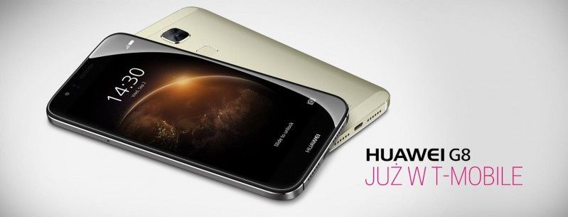 Nowy smartfon Huawei G8 w ofercie T-Mobile