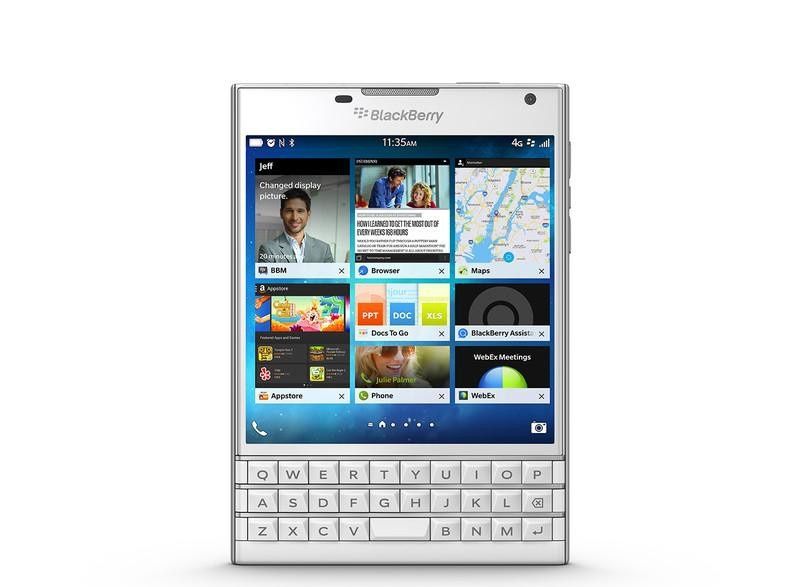 Biały BlackBerry Passport - można już zamawiać