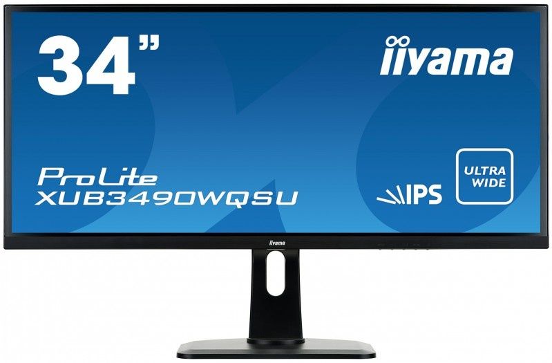 iiyama wprowadza na polski rynek 34 calowy monitor ultra wide - XUB3490WQSU-B1 