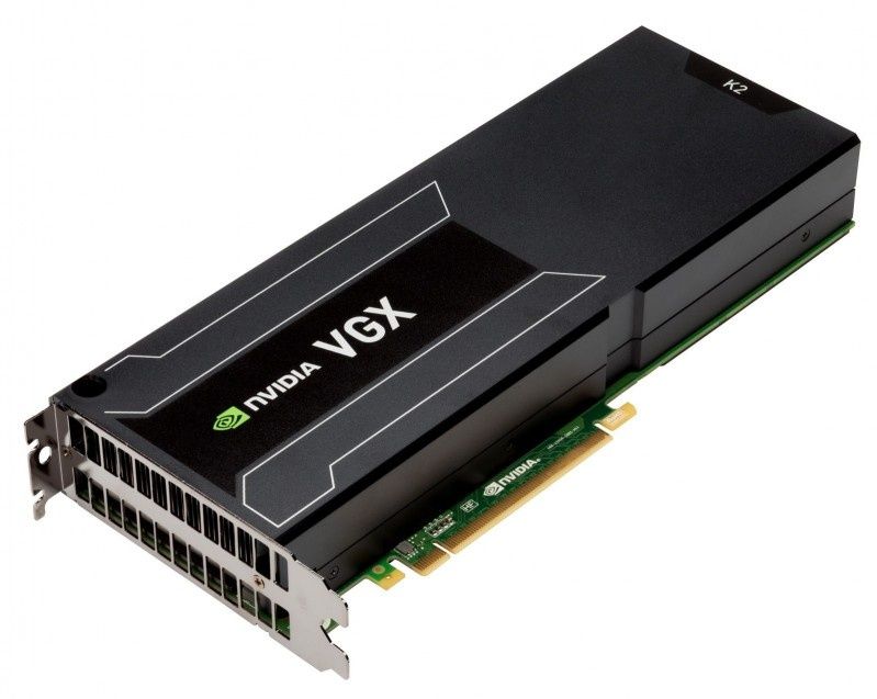 NVIDIA VGX K2 - karta graficzna działającą w chmurze