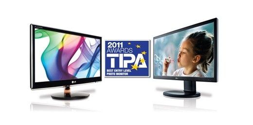Nagroda TIPA dla monitorów LG 