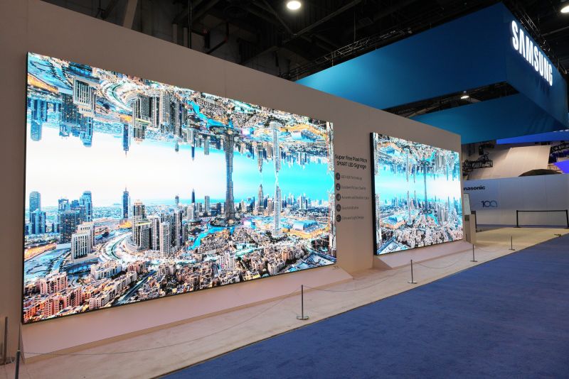 Samsung prezentuje wyświetlacz The Wall Professional opracowany z myślą o biznesie i branży handlowej