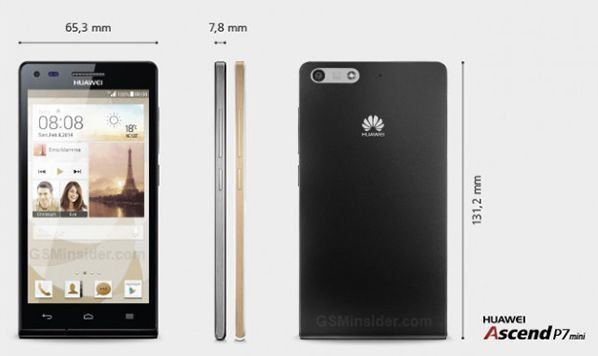 Huawei Ascend P7 mini oficjalnie zaprezentowany