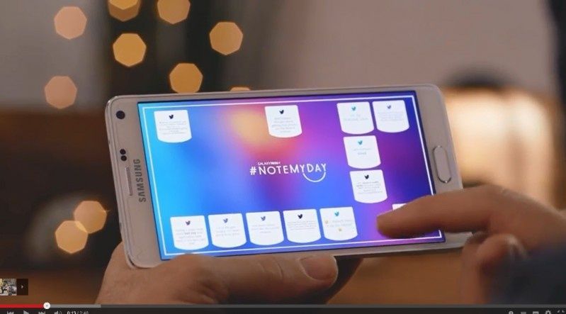 Samsung Galaxy Note 4 - nowe wideo promujące (wideo)