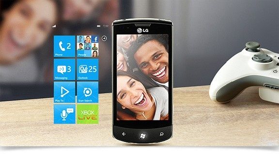 Aplikacja Windows Phone 7 - Smartphony G