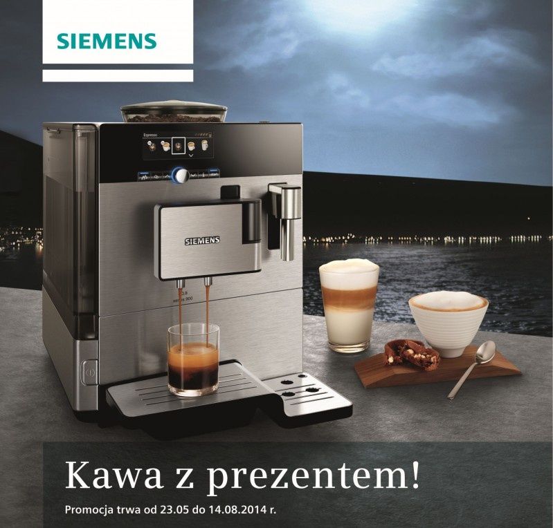 Kawa z prezentem - nowa akcja promocyjna marki Siemens