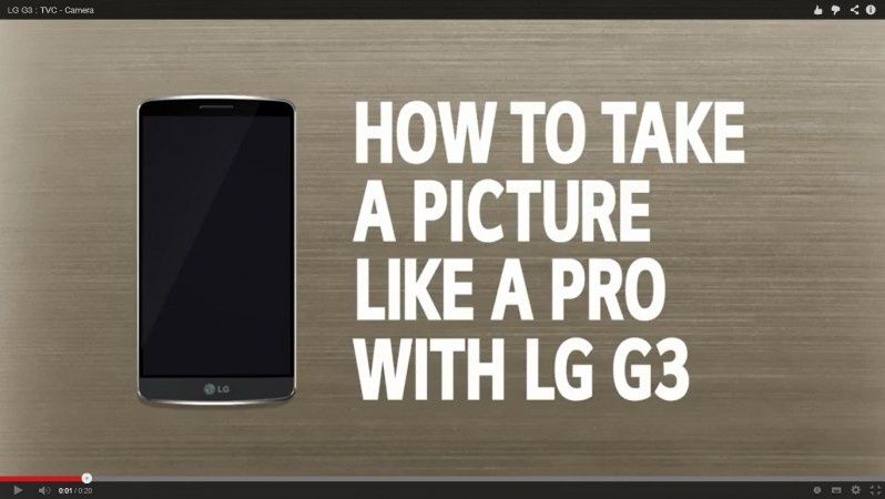 Dzięki LG G3 zrobisz profesjonalne fotki. Jak? Zobacz wideo (wideo)
