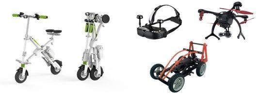 ARCHOS prezentuje Connected Avenue - elektroniczny rower, drony i inteligentne zabawki