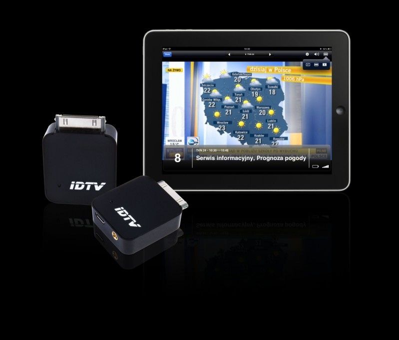 Tuner telewizyjny iD-iPadTV do iPhone’a oraz iPada
