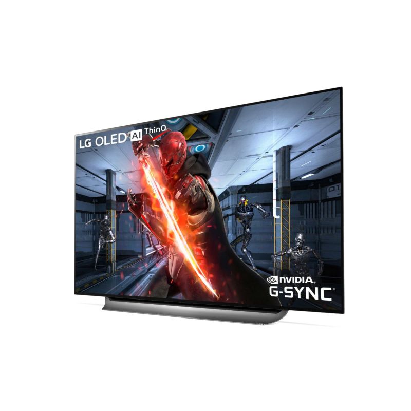 LG prezentuje OLED TVS wsparcie od  NVIDIA G synchronizację duży ekran doświadczenie gry