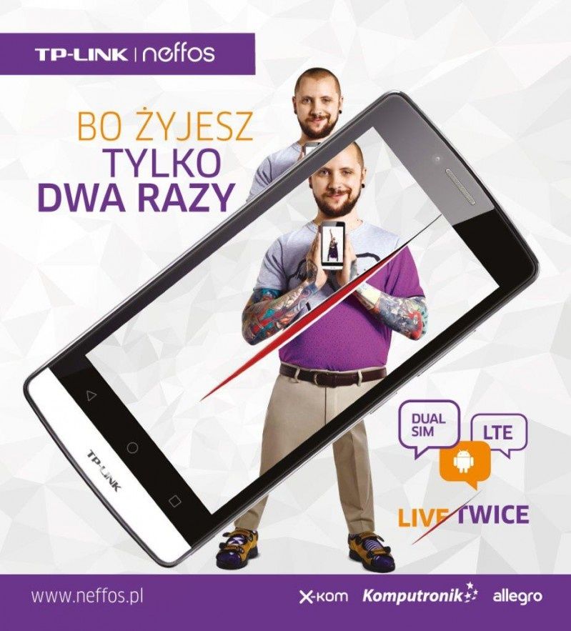 TP-LINK wprowadza do sprzedaży smartfony Neffos