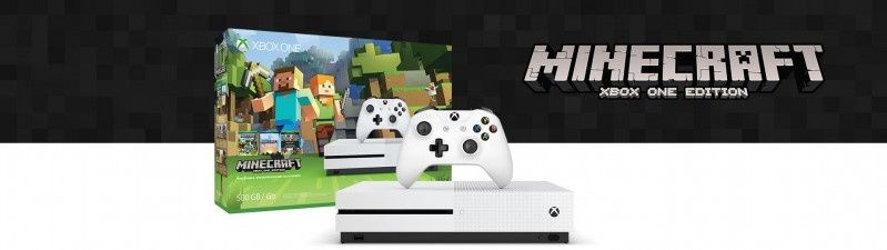 Microsoft prezentuje zestaw Xbox One S z grą Minecraft: Xbox One Edition Favorites 