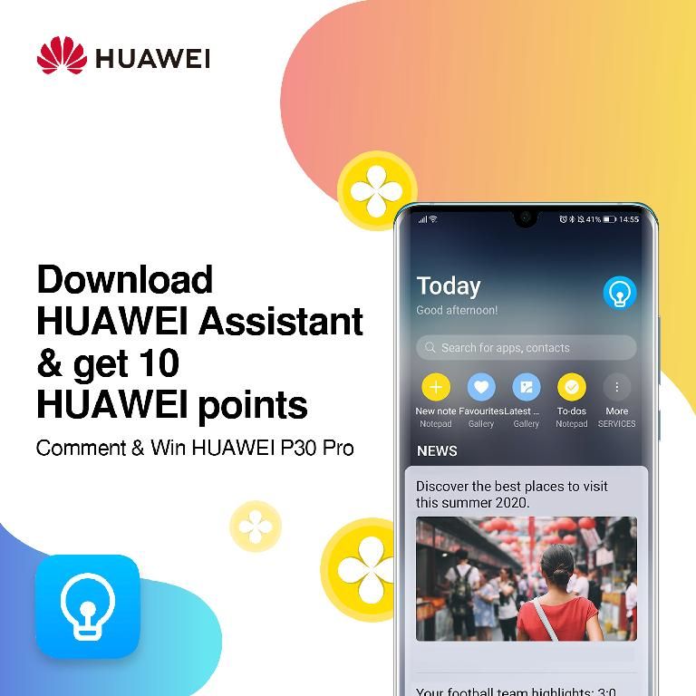 Ruszyły dwie kampanie Huawei. Do wygrania Punkty Huawei + Huawei P30 Pro