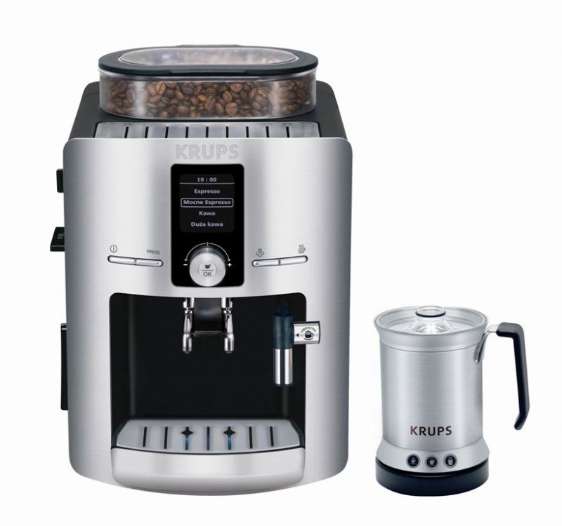 Ekspres KRUPS EA8261 - smak prawdziwej kawy espresso, café latte i cappuccino