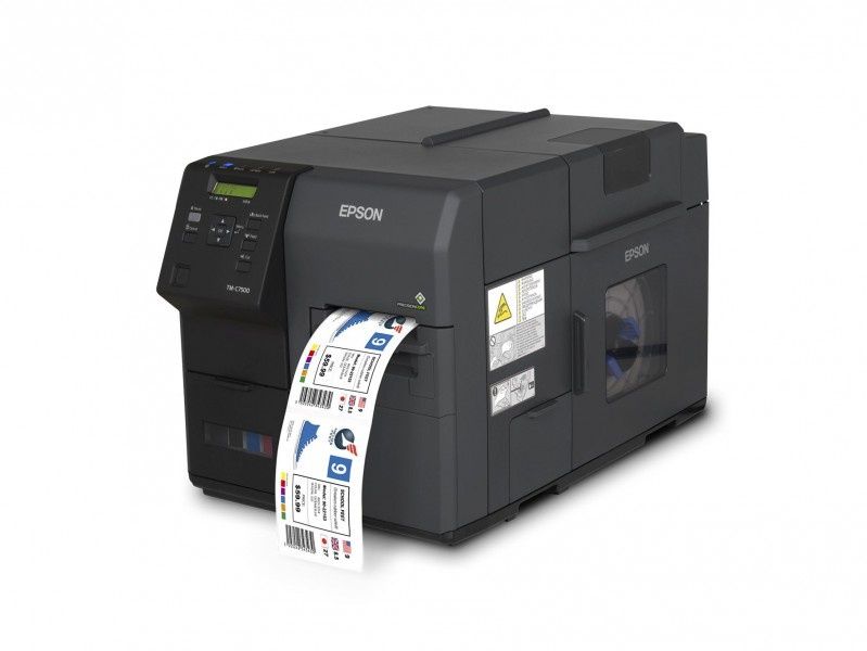 Epson wprowadza na rynek drukarkę przemysłową do drukowania kolorowych etykiet 