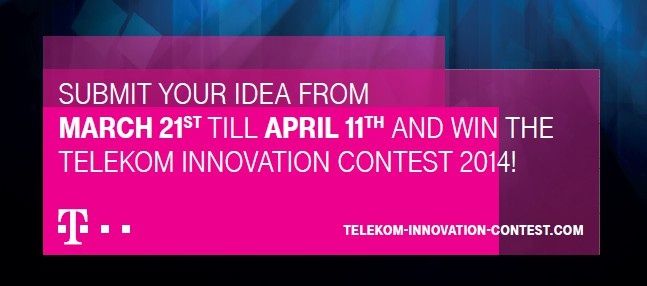 Telekom Innovation Contest 2014 - światowy konkurs na najlepsze pomysły 