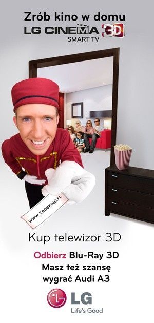 Promocja LG: Stwórz własne kino 3D