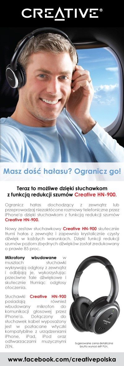 Słuchawki Creative HN-900